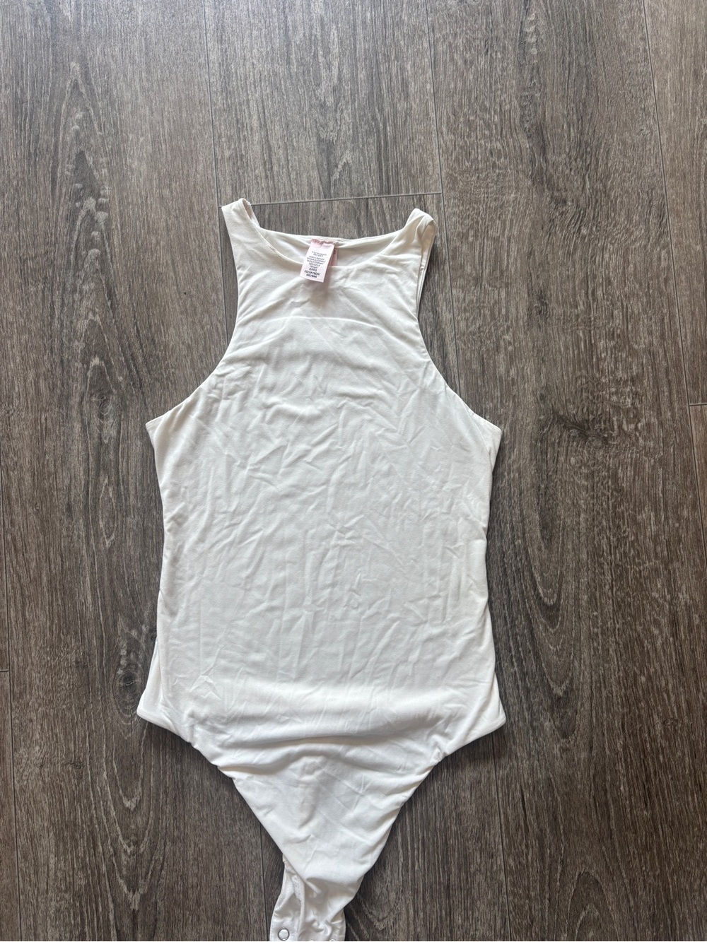 Victoria’s secret white high neck bodysuit new with tags